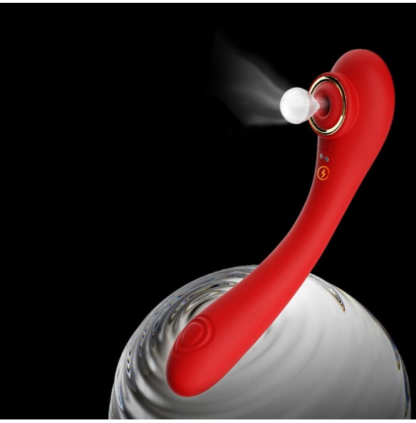 HK LETEN - Climax Royal Kiss Sucking Massager (Chargeable - Red) HK LETEN - Climax Royal Kiss Sucking Massager (Chargeable - Red)